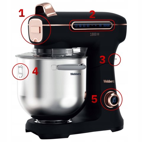 WEBBER Webber FUTURA XEF 900 Robot planetarny