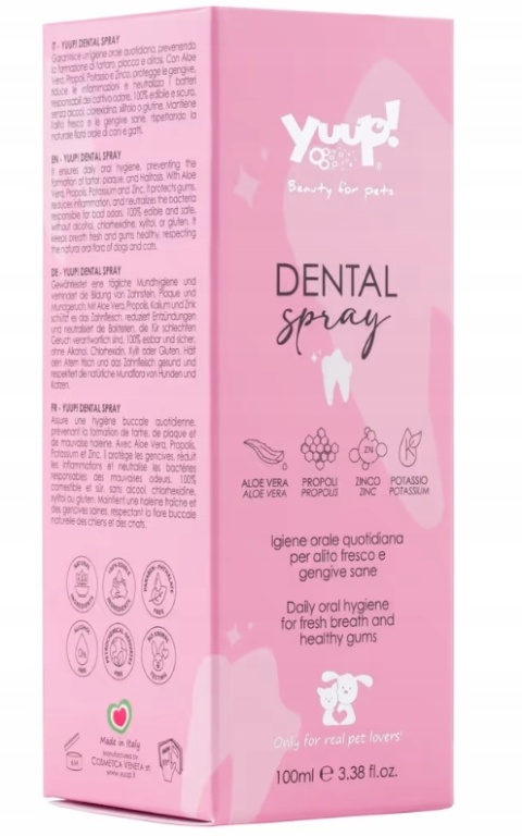 YUUP! Dental Spray – odświeżający spray do zębów psa i kota
