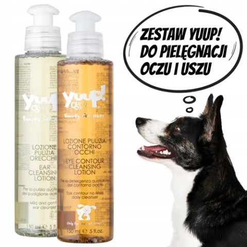 YUUP! zestaw do pielęgnacji oczu i uszu psa – Eye & Ear Cleaning Home