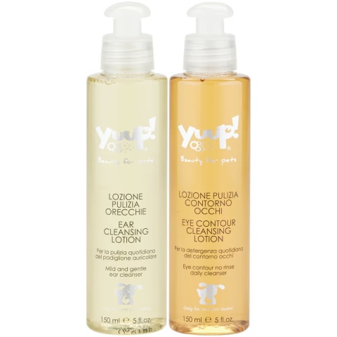 YUUP! Home Eye & Ear Cleaning Set – płyny do higieny oczu i uszu psa i kota