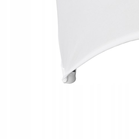 AGD SELECT Pokrowiec, obrus na stół cateringowy, ogrodowy biały