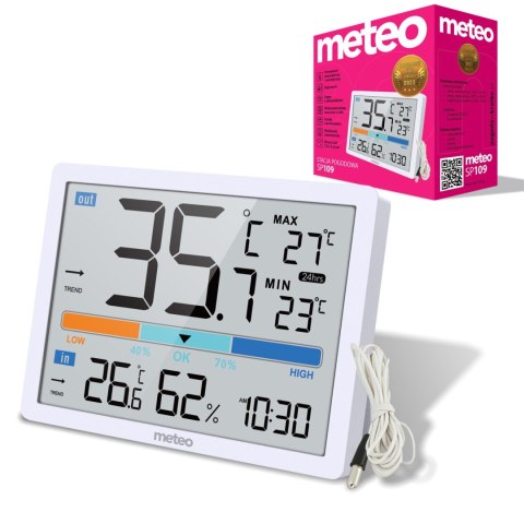 METEO Stacja pogodowa METEO SP109 biała