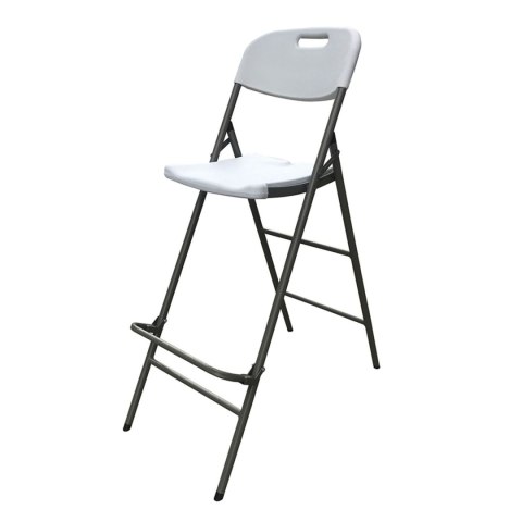 NUFORMA KRZESŁO HOKER SKŁADANE BAROWE OGRODOWE TURYSTYCZNE CATERINGOWE BIAŁE 70cm
