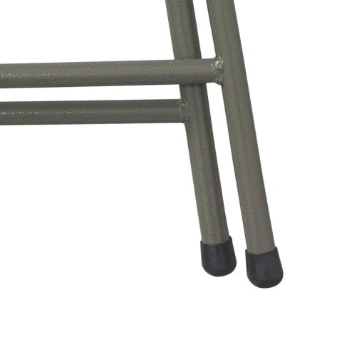 NUFORMA Krzesło cateringowe składane hoker barowe wysokie 70cm BIAŁE