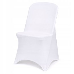 NUFORMA Pokrowiec na krzesło bankietowe biały elastyczny, NUFORMA