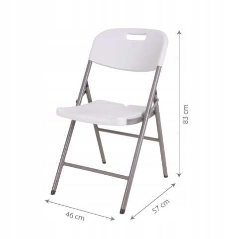 NUFORMA Pokrowiec na krzesło bankietowe biały elastyczny, NUFORMA