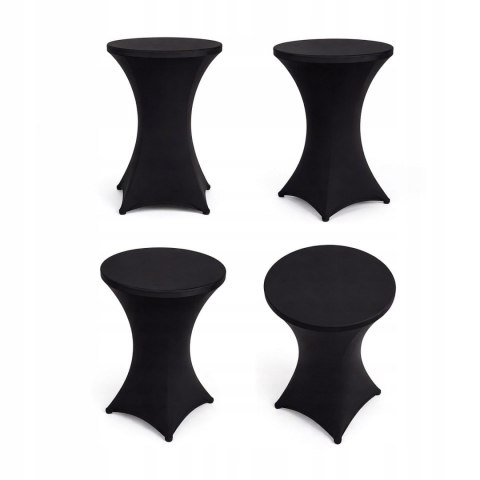 NUFORMA Pokrowiec na stół bankietowy okrągły elastyczny, NUFORMA 80 cm