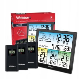 WEBBER Stacja pogodowa WEBBER WS302
