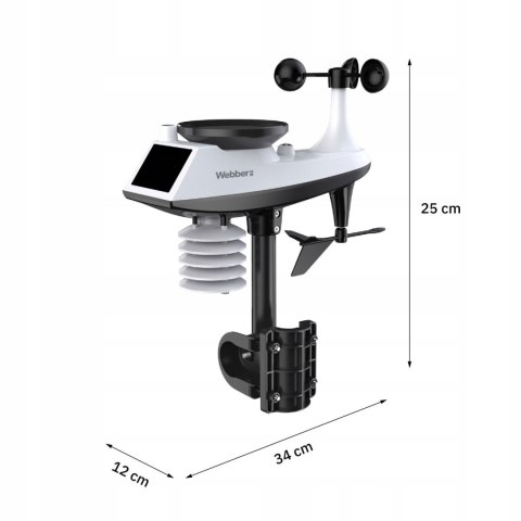 WEBBER Stacja pogodowa WEBBER WS603