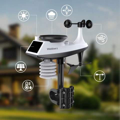 WEBBER Stacja pogodowa WEBBER WS603