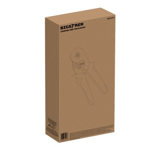 Bigstren Zaciskarka do tulejek 0,25-10mm2 Bigstren 23271 Bigstren Zaciskarka do tulejek 0,25-10mm2 Bigstren 23271