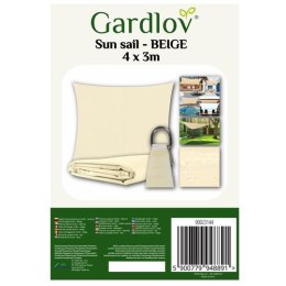 Gardlov Żagiel przeciwsłoneczny 4x3m- beżowy Gardlov 23144