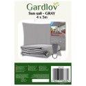 Gardlov Żagiel przeciwsłoneczny 4x3m- szary Gardlov 23143