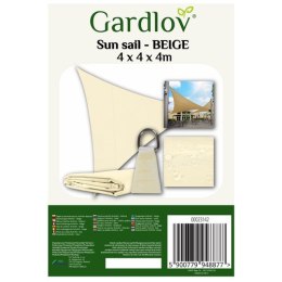 Gardlov Żagiel przeciwsłoneczny 4x4x4 beżowy Gardlov 23142
