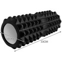 Trizand Roller joga - wałek do masażu (czarny) 23570