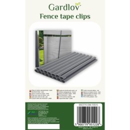 Gardlov Klipsy do taśmy ogrodzeniowej - szare 23710