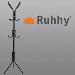 Ruhhy Wieszak stojący 170cm - czarny Ruhhy 23815