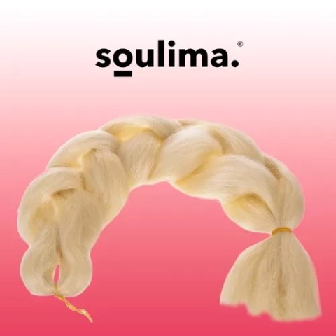 Soulima Włosy syntetyczne warkoczyki blond Soulima 23556 Soulima Włosy syntetyczne warkoczyki blond Soulima 23556
