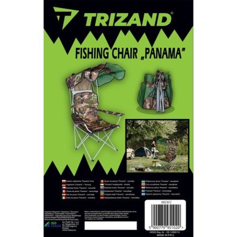Trizand Krzesło wędkarskie "Panama" moro 23672 Trizand Krzesło wędkarskie "Panama" moro 23672