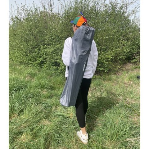 Trizand Krzesło wędkarskie czarno-szare 23674 Trizand Krzesło wędkarskie czarno-szare 23674