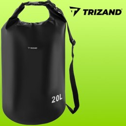 Trizand Worek wodoszczelny 20L czarny 23566