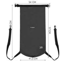 Trizand Worek wodoszczelny 30L czarny 23568