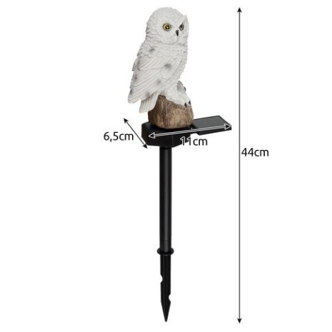 Gardlov Lampa ogrodowa solarna - sowa Gardlov 23847 Gardlov Lampa ogrodowa solarna - sowa Gardlov 23847