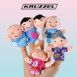 Kruzzel Zestaw pacynek - 6szt. 22391
