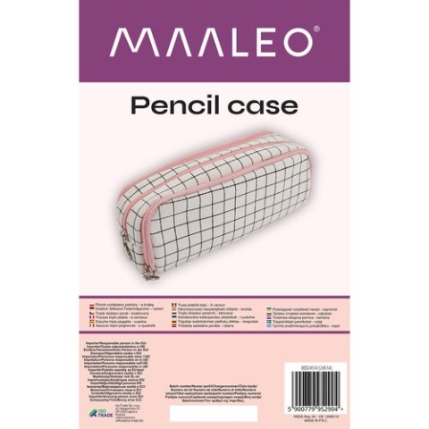 Maaleo Piórnik rozkładany potrójny - w kratkę Maaleo24514 Maaleo Piórnik rozkładany potrójny - w kratkę Maaleo24514