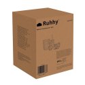 Ruhhy Zestaw akcesoriów łazienkowych - czarny Ruhhy24636