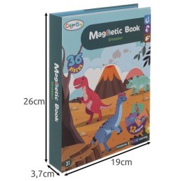Iso Trade Układanka magnetyczna- dinozaury 24730