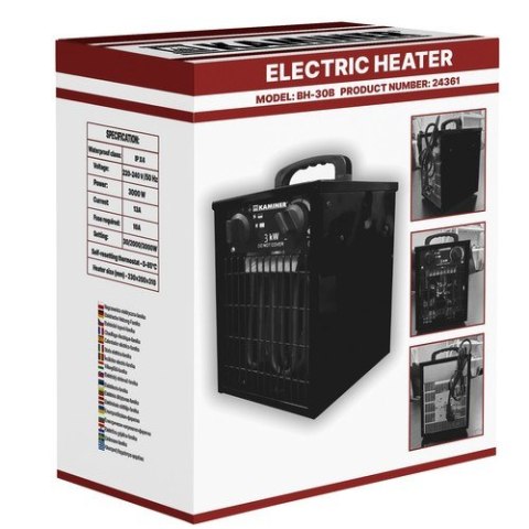 Kaminer Nagrzewnica elektryczna- farelka Kaminer 24361 Kaminer Nagrzewnica elektryczna- farelka Kaminer 24361