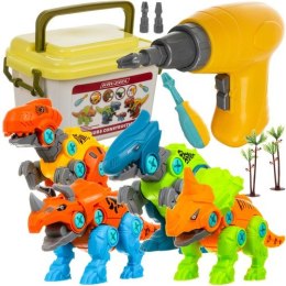 Kruzzel Zestaw konstrukcyjny - dinozaury 24723