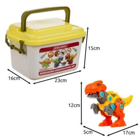 Kruzzel Zestaw konstrukcyjny - dinozaury 24723 Kruzzel Zestaw konstrukcyjny - dinozaury 24723