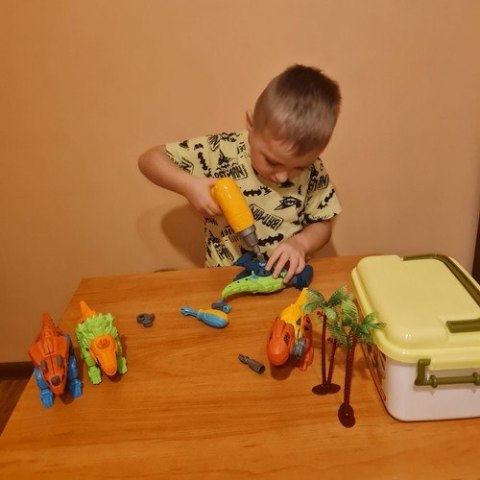 Kruzzel Zestaw konstrukcyjny - dinozaury 24723 Kruzzel Zestaw konstrukcyjny - dinozaury 24723