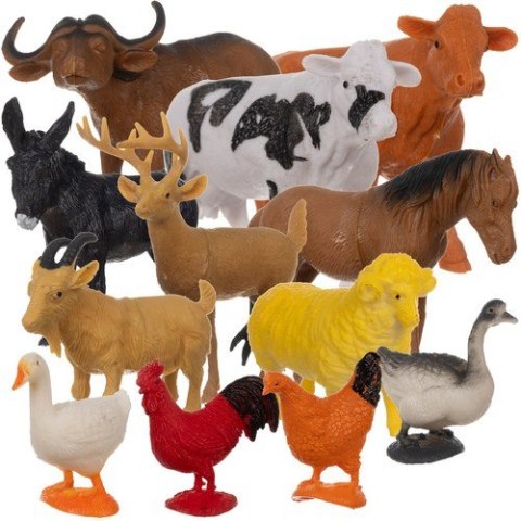 Kruzzel Zwierzęta gospodarskie - zestaw figurek Kruzzel Kruzzel Zwierzęta gospodarskie - zestaw figurek Kruzzel