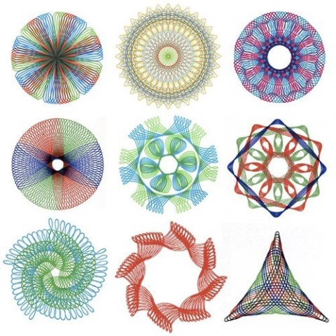 Maaleo Zestaw do rysowania - spirograf Maaleo 24346 Maaleo Zestaw do rysowania - spirograf Maaleo 24346