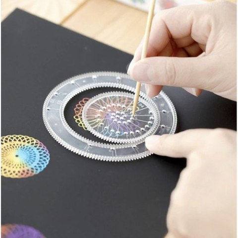 Maaleo Zestaw do rysowania - spirograf Maaleo 24346 Maaleo Zestaw do rysowania - spirograf Maaleo 24346