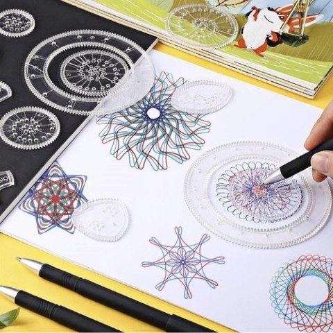 Maaleo Zestaw do rysowania - spirograf Maaleo 24346 Maaleo Zestaw do rysowania - spirograf Maaleo 24346