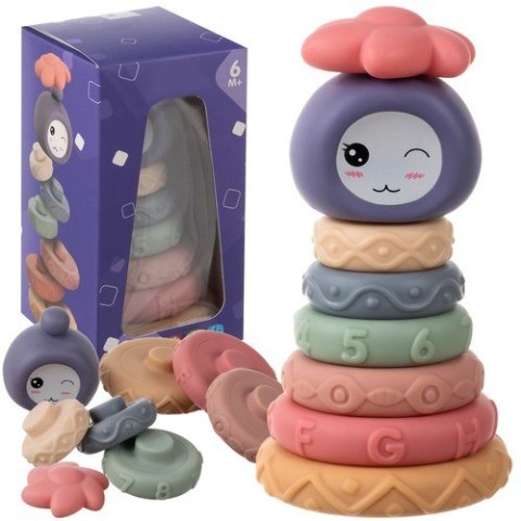 Iso Trade Klocki sensoryczne miękkie - 8 szt. Kruzzel 25116 Iso Trade Klocki sensoryczne miękkie - 8 szt. Kruzzel 25116