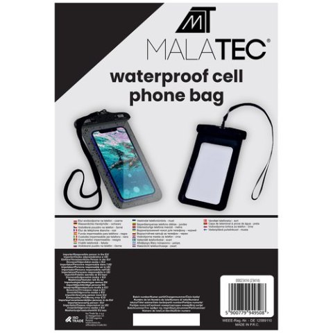 Malatec Etui wodoodporne na telefon - czarne 23414 Malatec Etui wodoodporne na telefon - czarne 23414