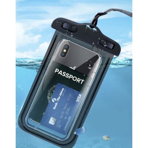 Malatec Etui wodoodporne na telefon - czarne 23414 Malatec Etui wodoodporne na telefon - czarne 23414