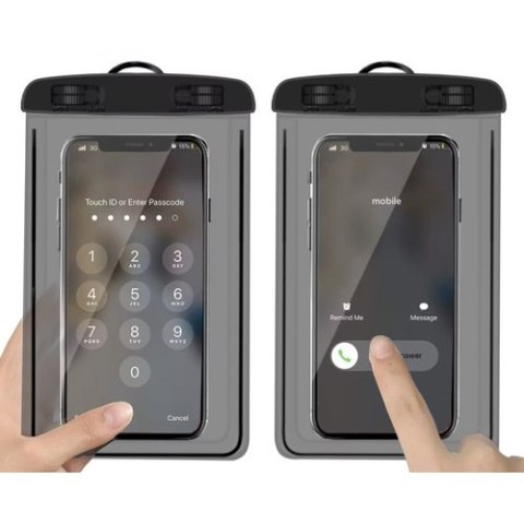Malatec Etui wodoodporne na telefon - czarne 23414 Malatec Etui wodoodporne na telefon - czarne 23414