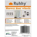 Ruhhy Kółka do kabiny prysznicowej Ruhhy 25513
