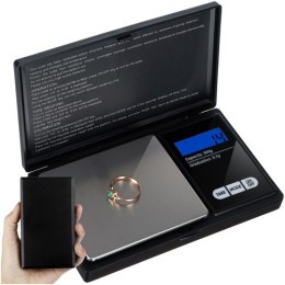 Ruhhy Waga kieszonkowa 500 x 0,1g z klapką 23573