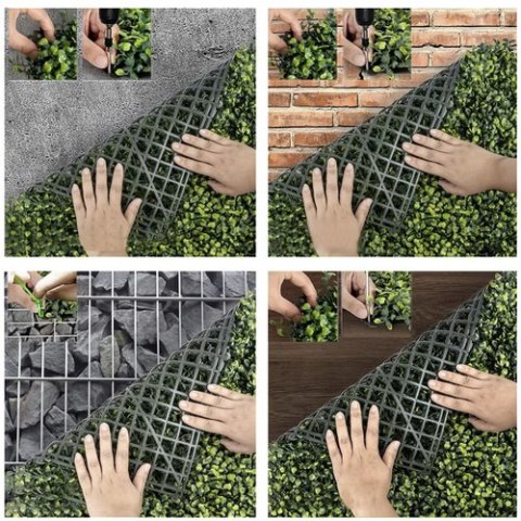 Gardlov Żywopłot sztuczny na balkon 0,4x0,6cm Gardlov25390 Gardlov Żywopłot sztuczny na balkon 0,4x0,6cm Gardlov25390