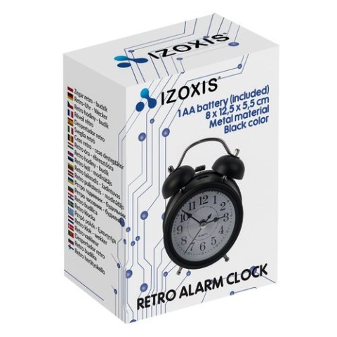 Izoxis Zegar retro - budzik Izoxis 25473 Izoxis Zegar retro - budzik Izoxis 25473