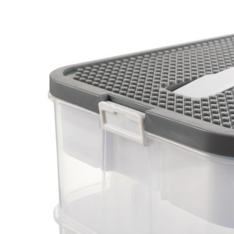 Kruzzel Pudełko na klocki- 4 poziomy Kruzzel 25758 Kruzzel Pudełko na klocki- 4 poziomy Kruzzel 25758