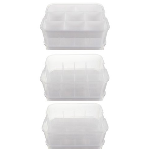 Kruzzel Pudełko na klocki- 4 poziomy Kruzzel 25758 Kruzzel Pudełko na klocki- 4 poziomy Kruzzel 25758