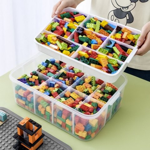 Kruzzel Pudełko na klocki- 4 poziomy Kruzzel 25758 Kruzzel Pudełko na klocki- 4 poziomy Kruzzel 25758